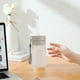 thumbnail image 5 of Fasiaou Large Capacity Sports Water Bottle Portable Outdoor Tumbler Cup For Students Couples With Tea Infuser Flower Tea Cup Plastic Water Bottle(400ML)Gray, 5 of 6