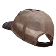 thumbnail image 3 of Halloween Tombstones Embroidered Low Profile Special Cotton Mesh Cap - Brown Khaki OSFM, 3 of 5