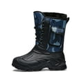 thumbnail image 2 of Mens Winter Snow Boots Warm Shoes Lightweight Outdoor Water Resistant Hiking Boots for Men, 2 of 8
