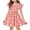 Red, variant on YOUYEDIAN Easter Midi Dress for Girls Toddler Summer Flutter Sleeve Dresses Casual Buuny Rabbit Print Crew Neck Princess Dress (Saffron, 8-9 Years)