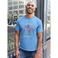 thumbnail image 2 of American Grown Ghanaian Roots T-Shirt Men -Smartprints Designs, Male 3X-Large, 2 of 4