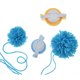 thumbnail image 5 of Injueey 4 pack/lote práctica herramienta para hacer pompones para entusiastas de las manualidades, herramientas para hacer pompones, hacer Artesanía, 5 of 6