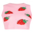 thumbnail image 2 of Women‘s V Neck Sleeveless Argyle Sweater Knitted Vest Slim Fit Ribbed Tank Crop Top Spring Fall Winter Kitwear, 2 of 3
