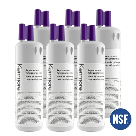 

6 Pack Kenmore 9081 469081 46-9930 Refrigerator Water Filter Sealed Replacement
