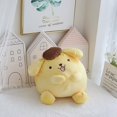 thumbnail image 3 of Peluche de Sanrio Pompompurin de 40 a 50 cm, tamaño grande, bonito cojín, regalo para niños, muñeco de peluche de pompón súper suave, decoración para habitación, 3 of 5