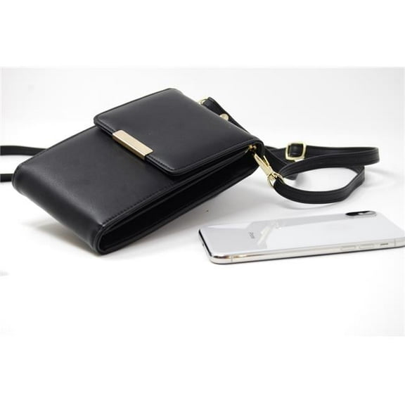 Cidron CK64 Unisex Cross Body Bag, Black