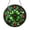 Acrylic 3.5 Inch, variant on Four Leaf Clover Botanical Stained Glass Suncatcher Window Hanging Panel with Ladybug Garden Detail, Green Clover Stained Glass Style Window Decor, Round Nature Inspired Botanical Art Ornament