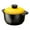 Yellow, variant on Slow Cooker Casserole Pot - Natural Gas & Open Flame Safe, Versatile Ceramic Cookware for Soups, Stews, and More - Durable, Non-Stick, Ideal for Camping and Everyday Use