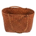 thumbnail image 3 of Canasta de picnic tejida Cesta de mano Cesta de frutas de vegetales Canasta tejida a mano, 3 of 5