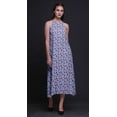 thumbnail image 3 of Bimba Floral Women Backless Halter Neck Beachwear Summer Evening PartyÂ&nbsp;Dress-Medium, 3 of 6