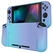 Nintendo Switch Dockable Hard Case - PlayVital Ergonomic Shell w/ Joycon Cover (Violet Blue Gradient)