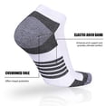 thumbnail image 2 of COOVAN 10 Pairs Mens Ankle Socks Men 10 Pack Low Cut Comfort Cushion Casual Socks, 2 of 3