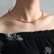 thumbnail image 5 of Collar de collar de gargantilla de oro redondo Collar de gargantilla para mujeres para mujeres, 5 of 8
