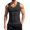 Black, variant on Men's V-Neck Sleeveless Tank Top For Athletic Performance And Summer Fitness Training With Slim Fit Design Mens Muscle Gym Tank Top Breathable Sleeveless Shirts for Active Men