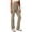 Khaki-1, variant on Womens Yoga Pants with Pockets High Waisted Leggings Yoga Dress Pants Tummy Control Stretch Casual Straight Leg Bottoms