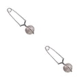 thumbnail image 1 of Wosthever Stainless Steel Tea Infuser Fine Mesh Bag Drink Cafe Home Steeper Filter Cup Maker Leaf Loose Holder Strainer Herbal Type2 NO2, 1 of 6