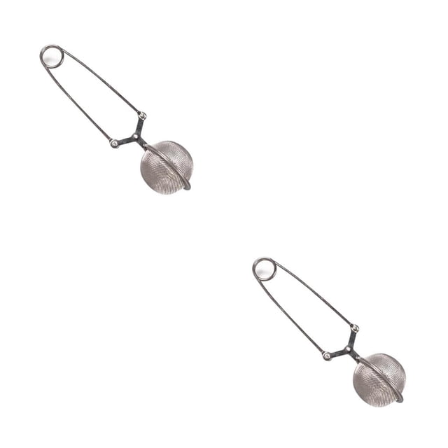 Wosthever Stainless Steel Tea Infuser Fine Mesh Bag Drink Cafe Home Steeper Filter Cup Maker Leaf Loose Holder Strainer Herbal Type2 NO2