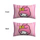 thumbnail image 2 of Funda de almohada rectangular Melody Kuromi, suave y acogedora, con cremallera oculta, para cama, sofá, decoración del hogar, 20 x 30 pulgadas, 2 of 8