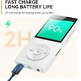 thumbnail image 6 of MP3 Player with Bluetooth and 32GB TF Card,HiFi Music Player with Built-in Speaker,Earphones, Multifunctional MP3 Players with FM/Recording/E-Book/Video, Supports up to 128GB for Kids,Running,Walking, 6 of 8