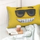 thumbnail image 4 of Fotbe Smiling With Sunglasses Funda de Almohada Decorativa Estilo Occidental, Lujo en Algodón, Fundas para Almohadas King, Cojín Estampado para Decoración del Hogar-20"x30", 4 of 6