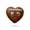 thumbnail image 3 of Mini Football Pocket Gift Heart-Shaped Motivational Token for Football Fans Portable Inspirational Pocket-Sized Reminder Perseverance Teamwork Courage Birthday Holiday Keepsake, 3 of 4