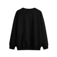 thumbnail image 4 of Women Blouses Melanin Sweatshirts for Women Petite Womens Sweatshirts Workout Sweater Long Sweat Shirts Yoga with plus Size Clothes Long Sleeve Pack Sweatshirt Warm 9 Sweat Shirts Teenager Black 2XL, 4 of 4