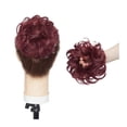 thumbnail image 2 of Synthetic Messy Bun Scrunchy Hair Bun Fake Hair Women Chignon Elastic Hair Band Hairpieces for Women Updo Donut Chignon, 2 of 34