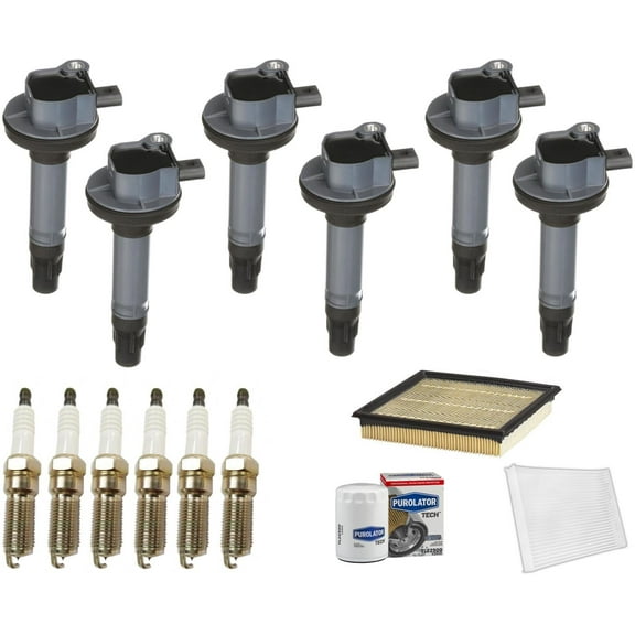 Direct Ignition Coils & Platinum Spark Plugs For Ford F-150 3.5L 2016-2017