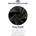 thumbnail image 2 of Ultimate Sack Bean Bag Chair w/Foot Stool in Multiple Sizes and Colors: Giant Foam-Filled Furniture - Machine Washable Covers, Double Stitched Seams, Durable Inner Liner., 2 of 6
