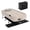 Khaki, variant on Dextrus Inflatable Queen Air Mattress with Built-in Pump, Frame, Velvet Surface & Portable Storage Case, Gray & Black