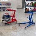 thumbnail image 7 of LeeQinersw 1/64 Scale Novelty Engine Hanger Model for Workshop Scene Garage Repair Shop A01 red W Engine, 7 of 7