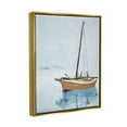 thumbnail image 4 of Stupell Industries Sailboat & Water Ripples Transportation Painting Gold Floater Framed Art Print Wall Art, 17 x 21, 4 of 10