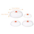 thumbnail image 2 of AURARMLET 4Pcs Microwave Dust Cover Transparent Plastic for Home Use, 2 of 8