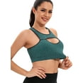 thumbnail image 2 of LELINTA Strappy Sports Bra for Women Sexy Crisscross for Yoga Running Athletic Gym Workout Fitness Tank Tops, 2 of 7