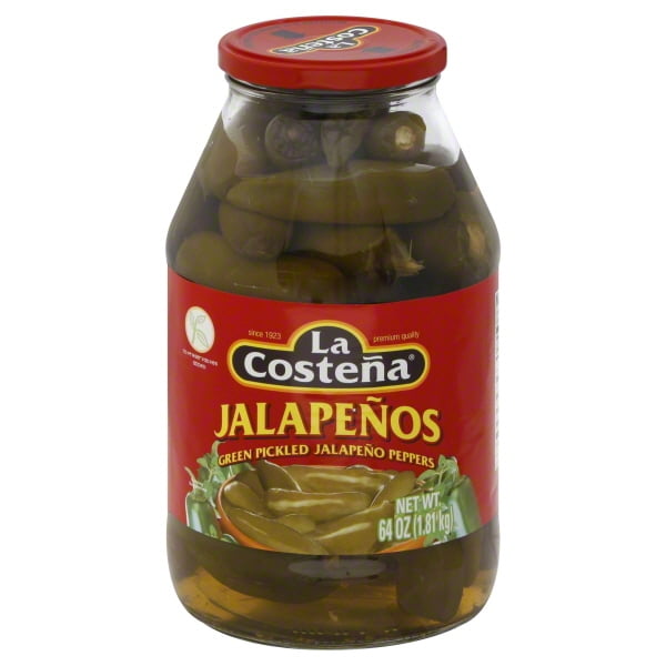 La Costena® Jalapenos Green Pickled Jalapeno Peppers 64 oz. Jar