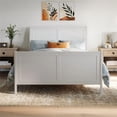 thumbnail image 2 of AFI Portland Full Wood Foundation Bed Frame with Matching Footboard White, 2 of 13