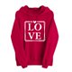 thumbnail image 4 of RKSTN Valentine's Day Hoodie for Women Oversized Valentines Heart Print Drawstring Hooded Sweatshirt Top Womens Casual Solid Plus Size Graphic Printed Loose Comfy Hood Fall Spring Clothes, 4 of 6
