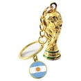 thumbnail image 1 of Llavero de recuerdo de la Copa Mundial de Fútbol de 2022 - Argentina oso de fresa Electrónica, 1 of 3