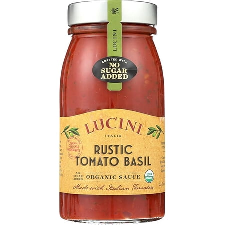 Lucini, Pasta Sauce, Tomato Basil, 25.5 oz