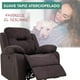 thumbnail image 2 of Sillón Reclinable Eléctrico de Tela Cosmobel Cloe, 2 of 6