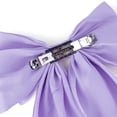 thumbnail image 4 of JIAYUEZHAO 3Pcs Big Bow Hair Barrettes,White Pink Purple Silky Satin Large Bows Hair Clip Oversized Hair Ribbons Long Tail Big Bows Hair Accessories,7.08*14.7inch, 4 of 10