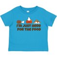 thumbnail image 3 of Inktastic I'm Just Here for the Food Boys or Girls Toddler T-Shirt, 3 of 5