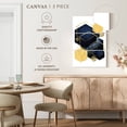 thumbnail image 4 of Elephant Stock Geometric Greek Odyssey Wall Art - Vertical Multi Panel Canvas - Living Room Wall Decor - Abstract Multi Panel - Yellow And Blue Decor By Urban Epiphany - 14" x 23", 4 of 4