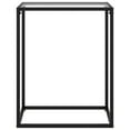 thumbnail image 2 of vidaXL Console Table Transparent 23.6"x13.8"x29.5" Tempered Glass, 2 of 6