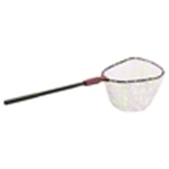 EGO Medium Landing Net Clear Rubber Mesh 17x19, 71267