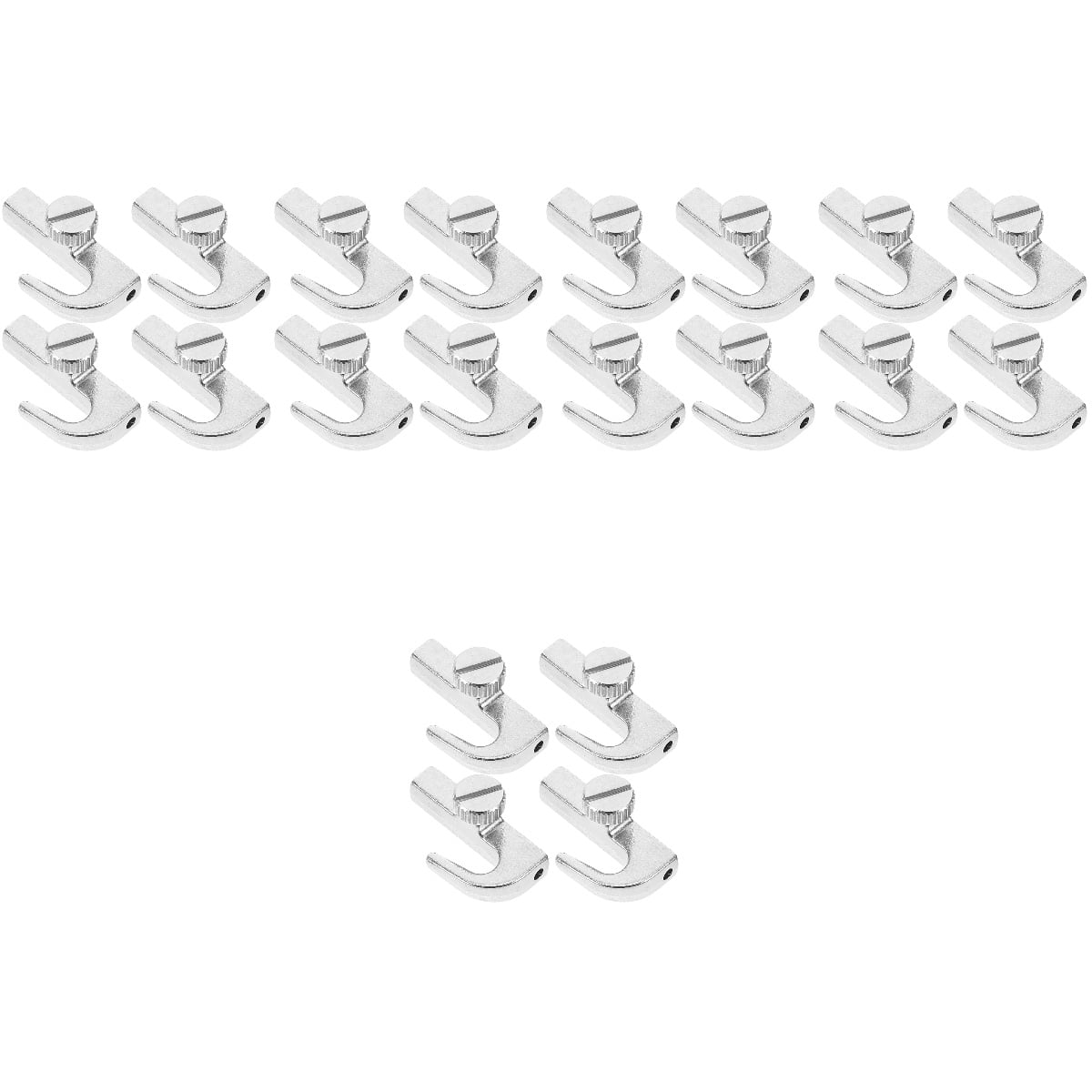 Worgeous 20 pcs  Picture Rail Hook Heavy Duty  Picture Hooks Picture Hanging Hooks For Hanging Pictures