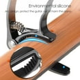 thumbnail image 4 of EeaseCA Lightweight Classical Metal Guitar Capo Musical Capo for Acoustic Electric Guitar Ukulele String Instruments(Black), 4 of 7