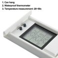 thumbnail image 3 of Digital Max Min Greenhouse Thermometer For Indoor Or Outdoor Use Easily Wall Mounted, 3 of 5