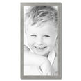 thumbnail image 2 of ArtToFrames 18" x 36" Classic Silver Picture Frame, 18x36 inch Silver Wood Poster Frame (WOM-4926), 2 of 6
