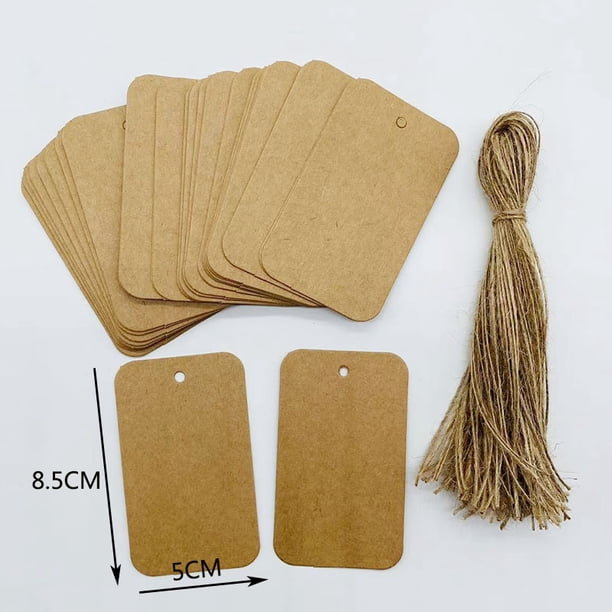 Tarjeta en blanco de papel kraft, tarjeta de graffiti, tarjeta de partición para jardín de infantes, embalaje de vacaciones, tarjeta de regalo, tarjeta de felicitación, etiqueta decorativa